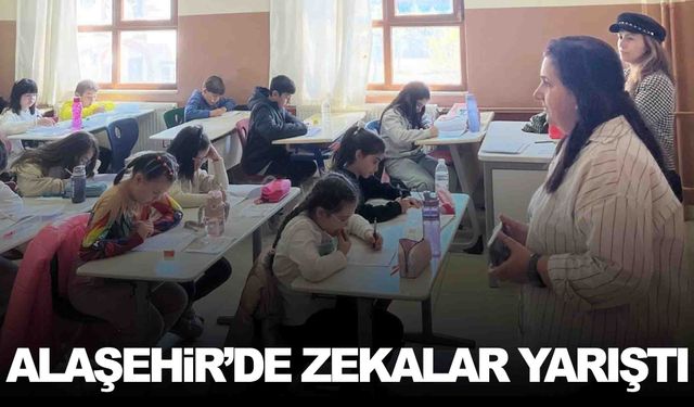 Manisa Alaşehir’de zeka oyunları turnuvası