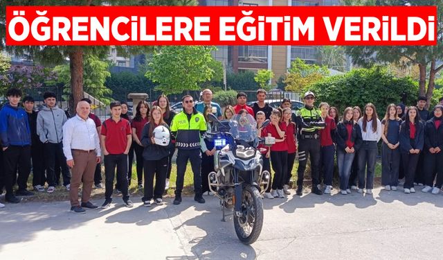 Manisa’da 400 öğrenciye trafik eğitimi verildi
