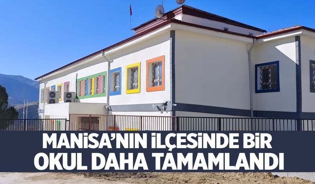 Manisa’nın ilçesine yeni bir eğitim yatırımı!