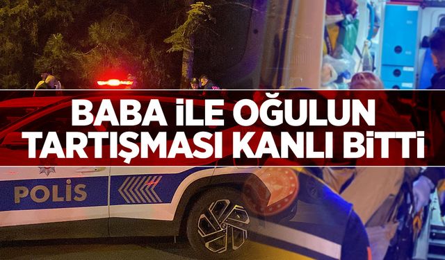Konya'da tartıştığı babasını tüfekle vurdu!