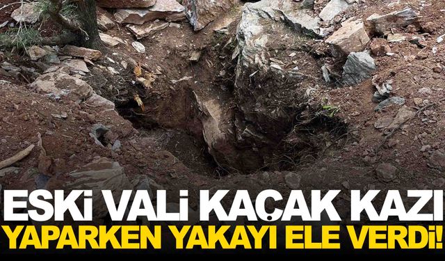 Kaçak kazı operasyonu: Eski vali dahil 7 kişi yakalandı