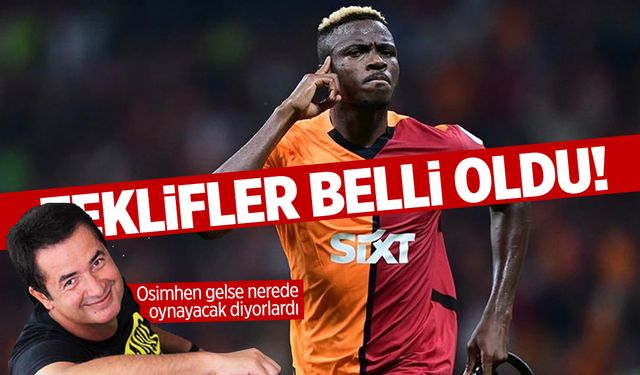 Galatasaray'dan yeni Osimhen hamlesi