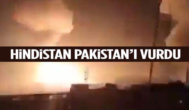 Hindistan Pakistan’a 3 bölgeden saldırıyor! Füzelerle vurdu…