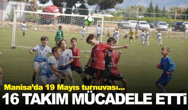 Geleceğin yıldızları 19 Mayıs için sahadaydı