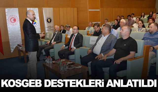 KOSGEB destek programları Manisalı girişimcilere anlatıldı
