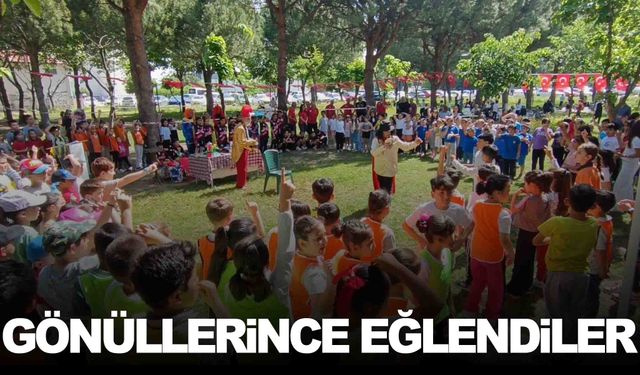 Manisa’da 500 öğrenci çocuk şenliği ve piknikte buluştu