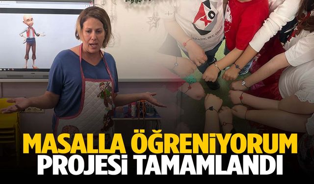 Manisa’da hayal gücüyle eğitimi buluşturan proje: ‘Masalla öğreniyorum’