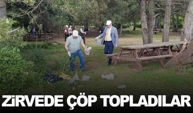 Manisa’nın zirvesinde çevre temizliği