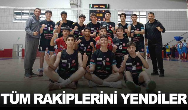 Şehzadeler’in voleybolcuları Türkiye finallerinde