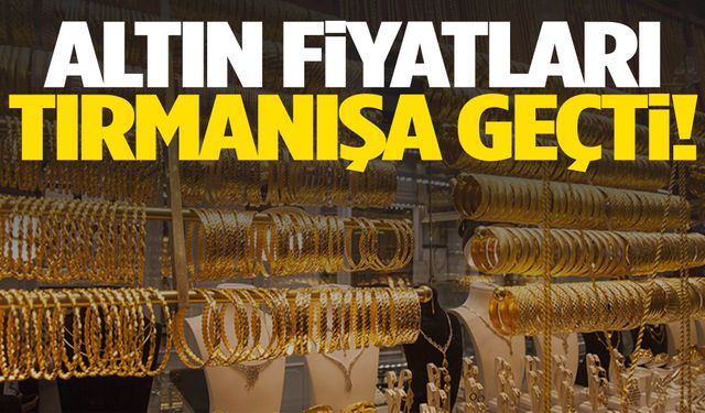 Altın fiyatlarında belirsizlik yükselişe neden oldu