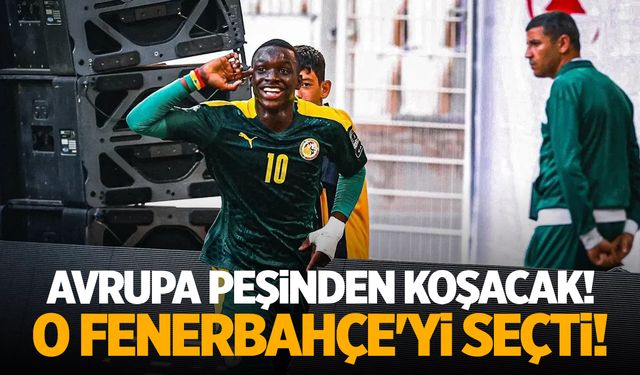 Avrupa peşinden koşacak! O Fenerbahçe'yi seçti!