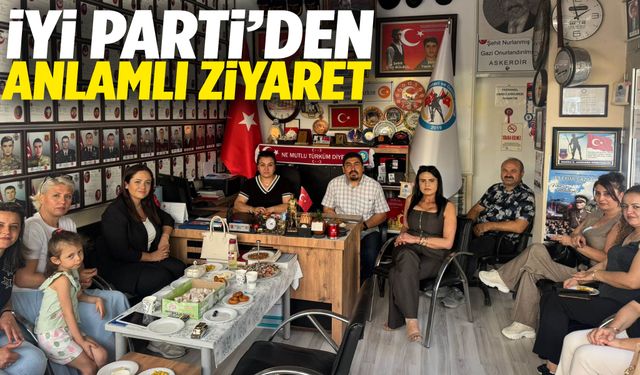 Babalar Günü’nde şehit aileleri unutulmadı