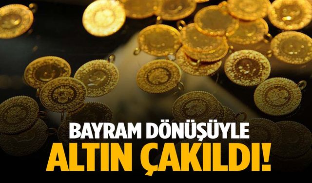 Bayram dönüşü şaşırttı… Altın geri adım attı!