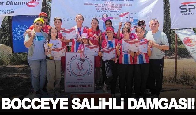 Bocce Türkiye Şampiyonası'na Salihli damgası