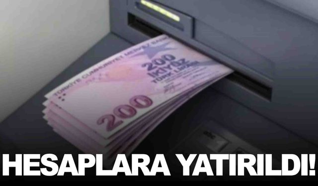 Haziran ayı ödemeleri hesaplarda… 1 milyar 277 milyon TL