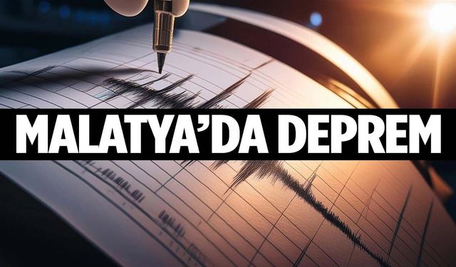 Malatya korkuttu! Depremle sallandılar