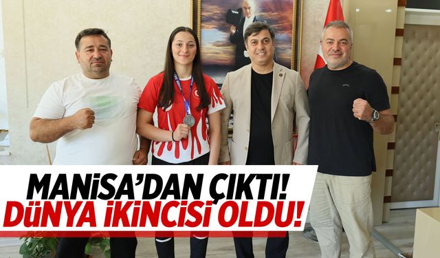 Manisa'dan çıktı, Dünya ikincisi oldu! Tebrikler Cemile'ye...