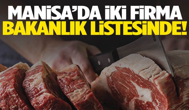 Manisa’da gıdada hile tespit edildi! İki firma ifşa edildi!