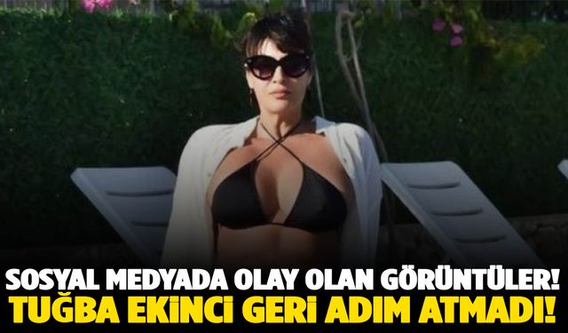 Jartiyerli paylaşım olay yarattı! Tuğba Ekinci geri adım atmadı!