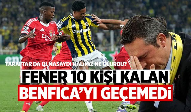 Fenerbahçe turu Lizbon'a bıraktı