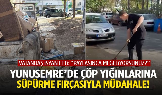 Küçük Sanayi Sitesi'nde çöp krizi: “Paylaşınca mı geliyorsunuz?”