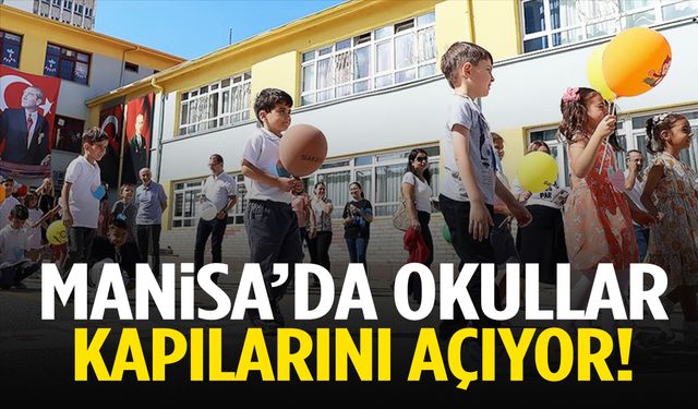 Manisa'da okullar kapılarını açıyor: Uyum eğitimleri başlıyor!