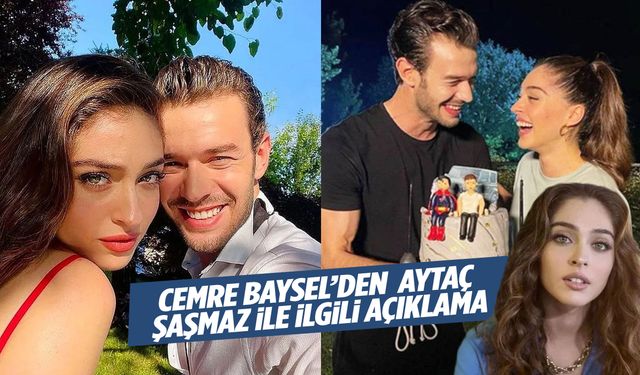 Manisalı oyuncu Aytaç Şaşmaz ve Cemre Baysel ayrılığı kesinleşti! İlk kez konuştu…
