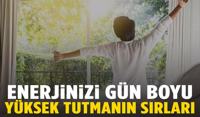 Gün boyu dinç kalmak mümkün! İşte o yöntemler…