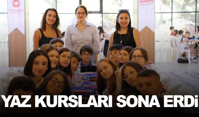 Şehzadeler’in yaz kursları tamamlandı