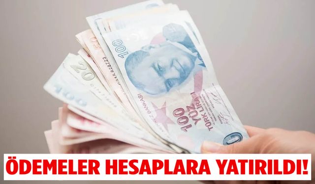 116 milyonluk destek ödemesi başladı!