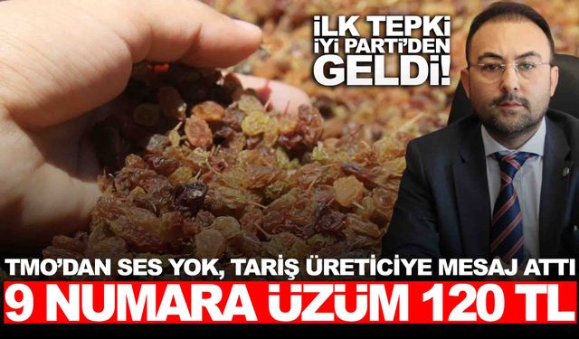 TARİŞ kuru üzüm fiyatını açıkladı!