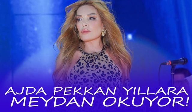 Ajda Pekkan 79 yaşında göz kamaştırdı!