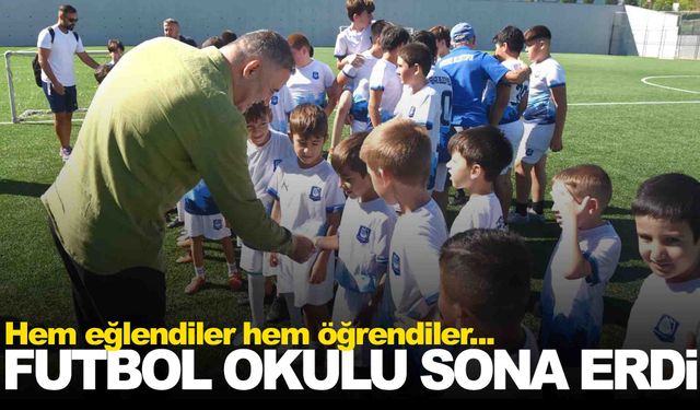 Yunusemre Belediyesi Yaz Futbol Okulu sona erdi