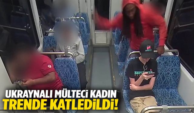 İnfial yaratan cinayet! Trende genç kadını katletti