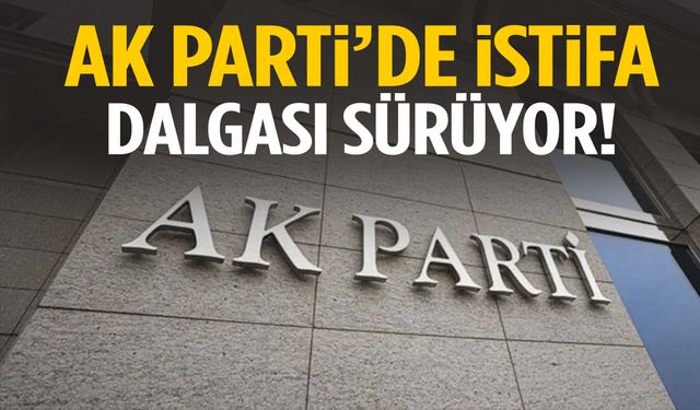 AK Parti’de yaprak dökümü: 48 saatte 7 il başkanı istifa etti!