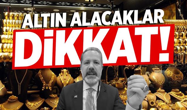 Kendine güvenen alsın... Altın için dikkat çeken çıkış!