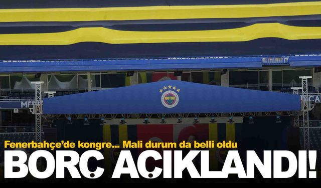 Fenerbahçe’nin borcu açıklandı… 21.5 milyar TL!