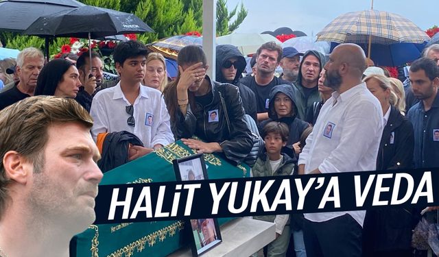 İş insanı Halit Yukay son yolculuğuna uğurlandı! Kıvanç Tatlıtuğ gözyaşlarını tutamadı…