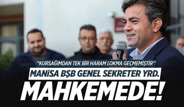 Ulaş Aydın yolsuzluk davasında mahkemeye çıktı!