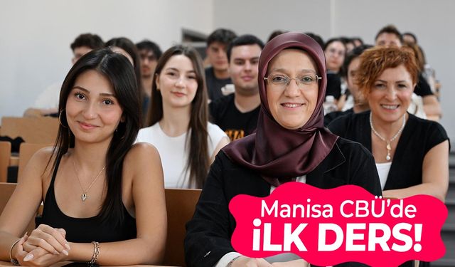 Manisa CBÜ'de ilk ders!