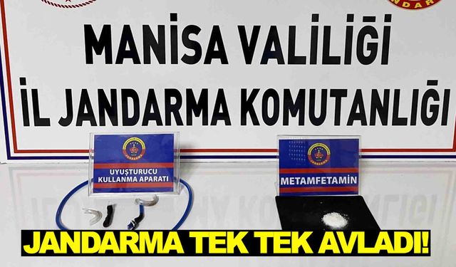 Manisa jandarmasından zehir tacirlerine darbe: 5 gözaltı