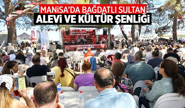Manisa'da Alevi şenliği renkli görüntülere sahne oldu