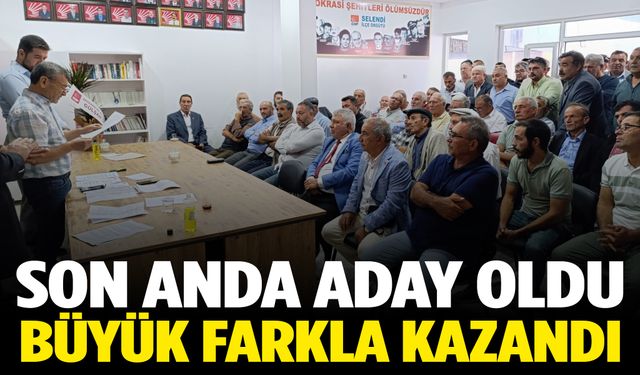 Manisa’da sandıkta sürpriz! Seçim günü aday olup kazandı…