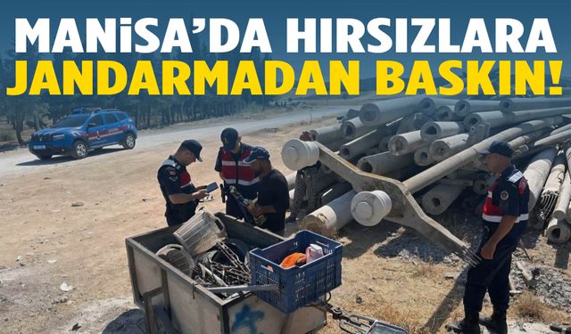 Manisa’da hırsızlık! Suçüstü yakalandılar…