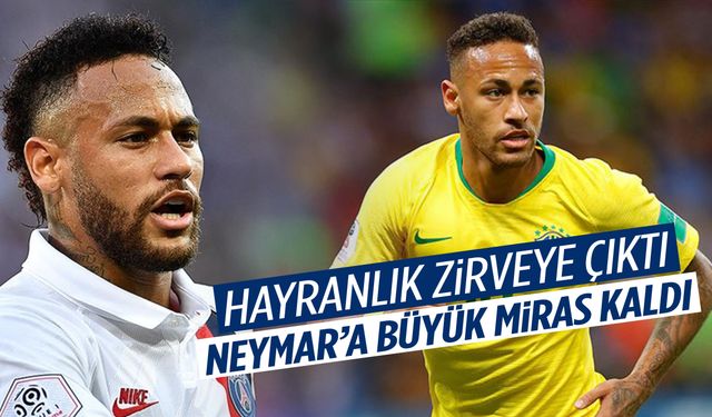 Neymar’a büyük miras kaldı! Hiç tanımadığı birinden…
