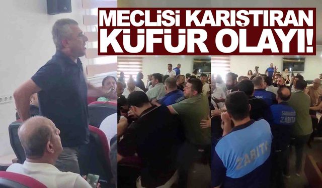 Meclisi karıştıran küfür… Ortalık savaş alanına döndü!