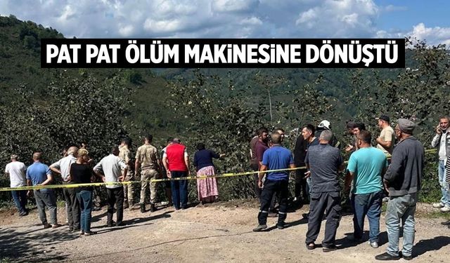 Patpat ölüm makinesine dönüştü