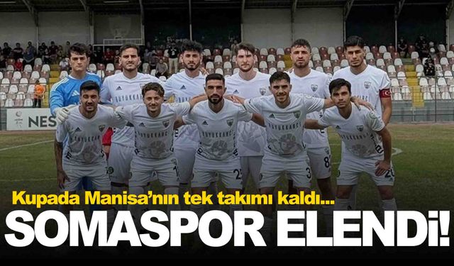 Somaspor’dan kupaya erken veda