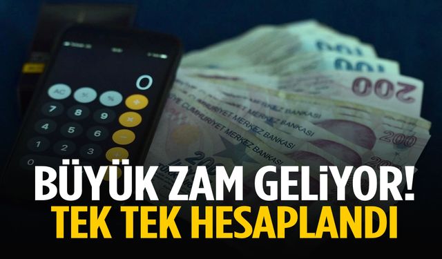 Trafik cezasından MTV’ye her şey zamlanıyor! Tek tek hesaplandı