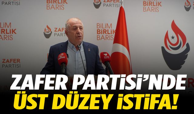 Zafer Partisi’nde flaş ayrılık!